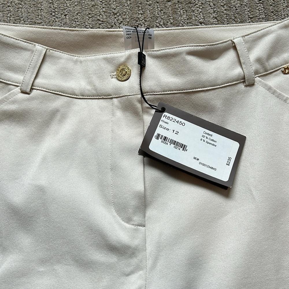 NWT. St John Sport by Marie Gray pants. Khaki. - Picture 2 of 6